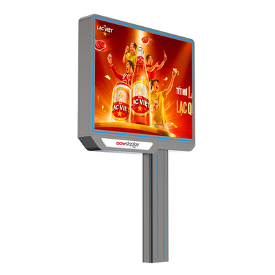 Custom p6 8000nits IP65 wasserdichtes Werbebildschirm Outdoor Led Werbetafel 4G-System mit HDMI
