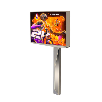 Einfache Installation von P6 Stahl-Digital-Display-LED-Bildschirm