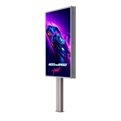 Hochwertiges Design p6 8000nits aus Stahl, wasserdicht, IP65-LED-Werbefläche