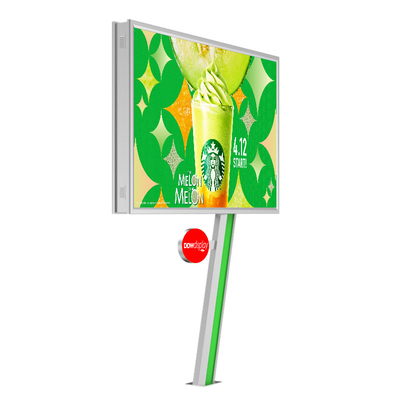 Einfache Installation digitale Anzeige 8000nits IP65 P6 Stahlwerbefläche Außenwerbung Led Werbefläche Preis