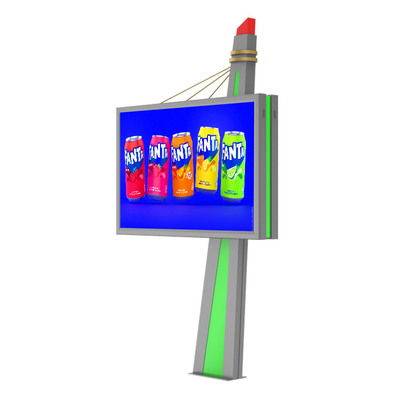 Maßgeschneiderte High-End-Design Stahl P6 wasserdichte Außenwerbeanzeige LED Werbetafel LED Videowand