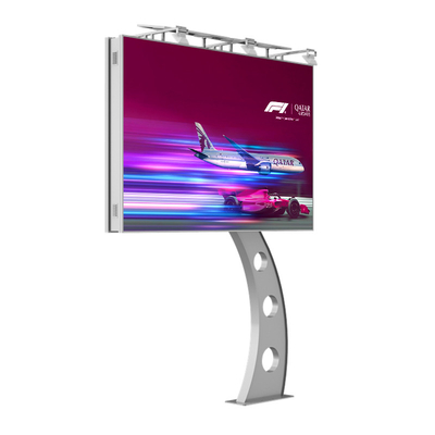 P6 8000nits Stahl IP65 wasserdicht digitale elektronische Außenwerbung Led Werbetafeln LED Videowand
