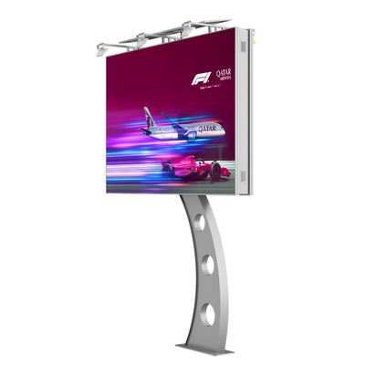 P6 8000nits Stahl IP65 wasserdicht digitale elektronische Außenwerbung Led Werbetafeln LED Videowand
