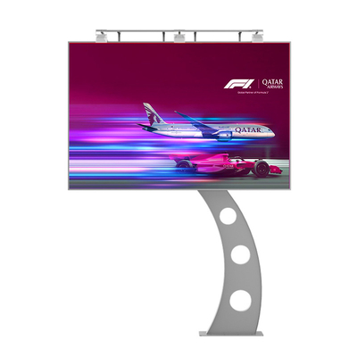 P6 8000nits Stahl IP65 wasserdicht digitale elektronische Außenwerbung Led Werbetafeln LED Videowand