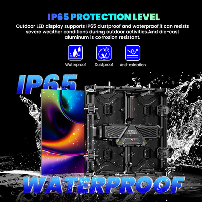 Wasserdicht 500x500 Vollfarbe 7680hz p1.56 p3.91 p2.6 p2.97 p2.604 p2.976 Wandbildschirm