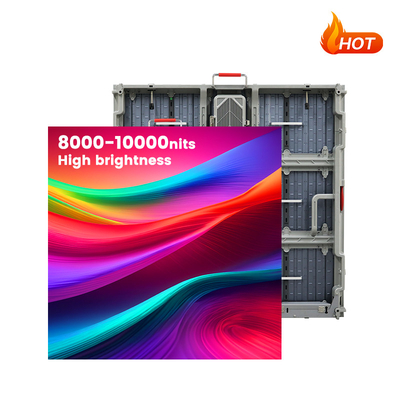Kommerzielle 960x960mm LED-Außenschirm, P5 P6.67 P8 P10, IP68 wasserdicht, 8000-10000nits für öffentliche und Veranstaltungsbildschirme