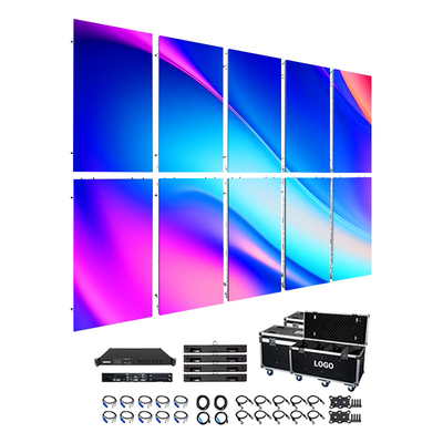 LED-Display für die Bühnenvermietung mit 500*500-Paneldimensionen und Druckguss-Aluminium-Schrankmaterial