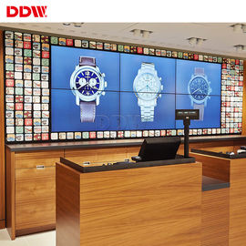 Wand-Bildschirm des Geschäfts-3x3 LCD, hochauflösende 500 Nissen-nahtlose Videowand